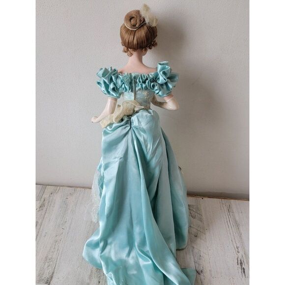 Franklin heirloom night at Opera Gibson Girl porcelain doll collectible - Picture 11 of 16